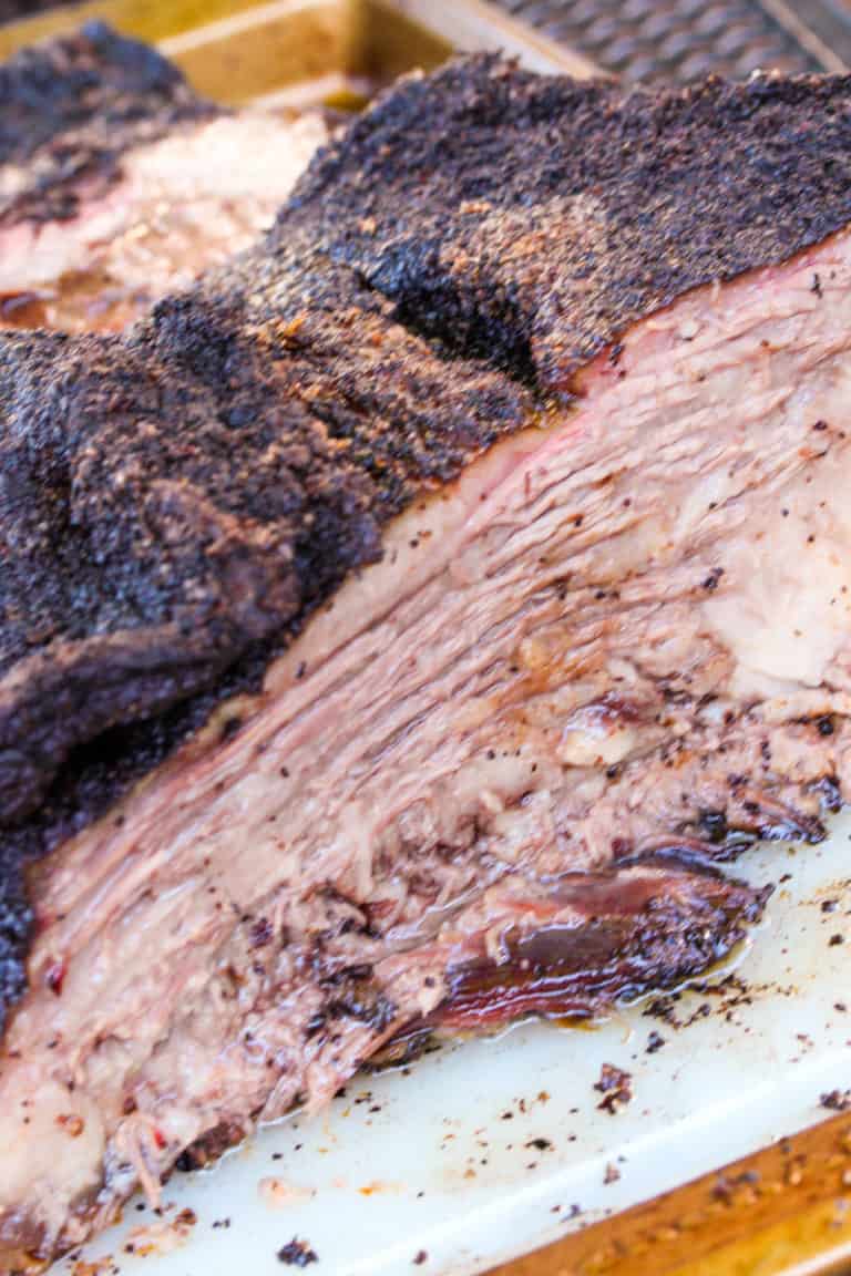  Smoked Beef Brisket Recipe EASY with 3 ingredients 