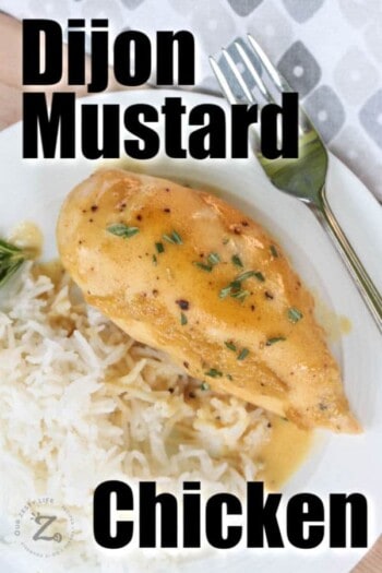 Dijon Chicken (Easy, with Maple or Honey) - Our Zesty Life