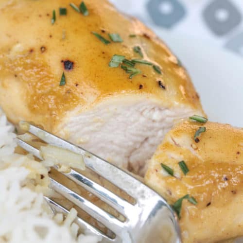 Dijon Chicken (So Tender With A Creamy Sauce) - Our Zesty Life