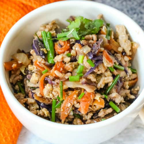 Egg Roll in a Bowl (Ready in Less Than 30 Minutes!) - Our Zesty Life