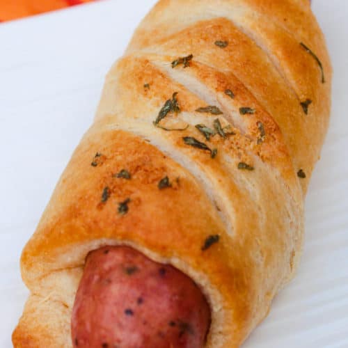 SAUSAGE & CRESCENT ROLL UPS - Inside Nana's Kitchen