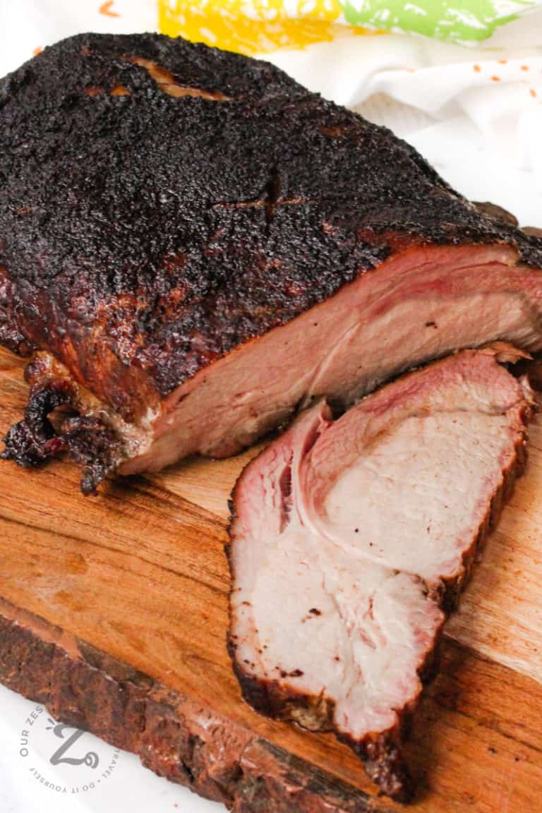 Smoked Pork Loin [Tender & Juicy] - Our Zesty Life