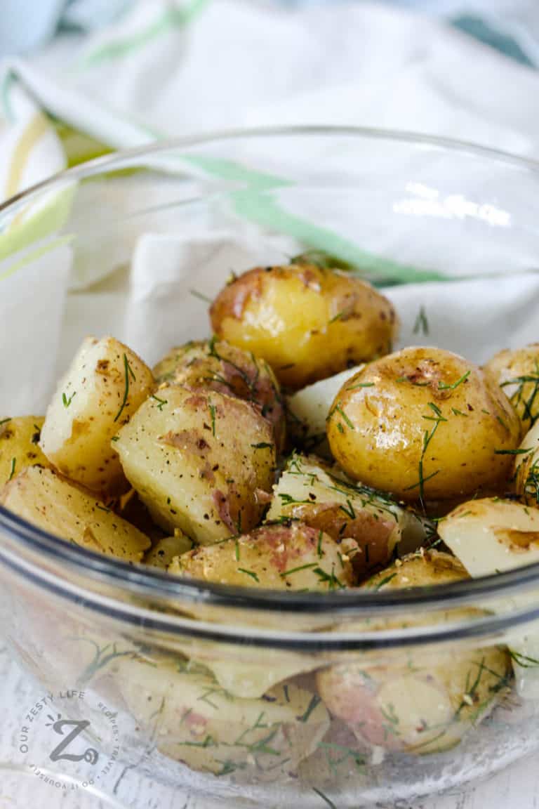 Baby Potatoes Recipe [Only 4 Ingredients!] - Our Zesty Life