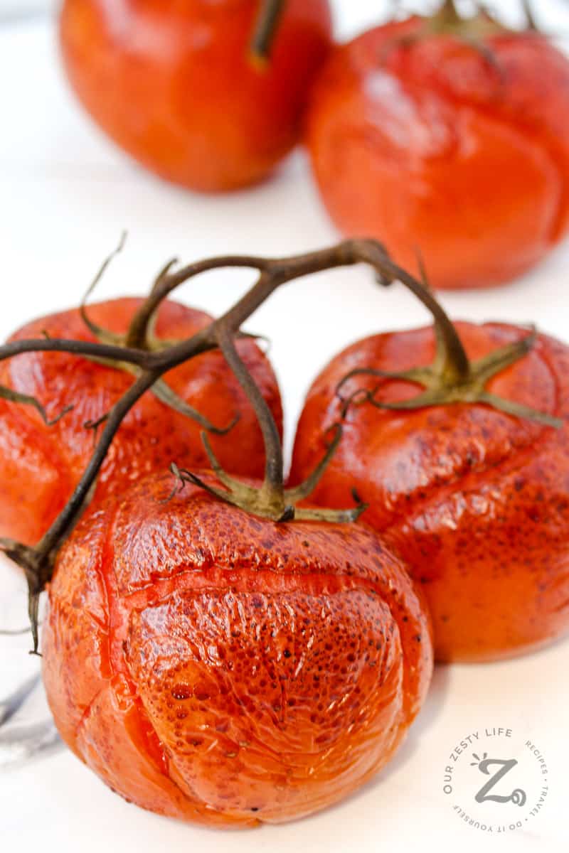Smoked Tomatoes after cooking