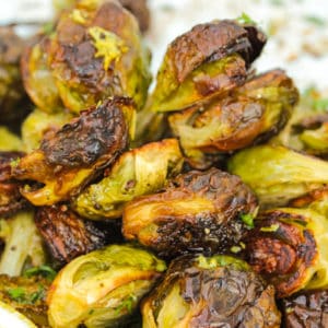 pile of Crispy Brussels Sprouts