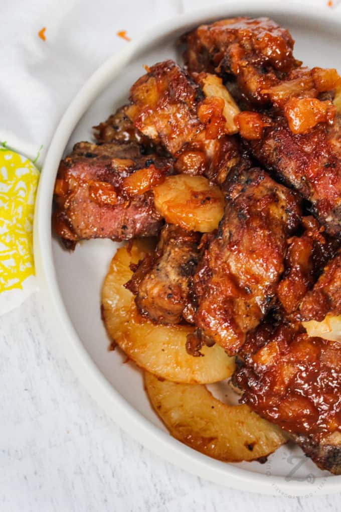 Sweet and Sour Spare Ribs (For Fall Off The Bone Ribs!) - Our Zesty Life