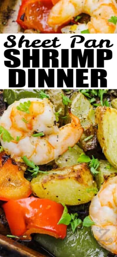 Sheet Pan Shrimp Dinner (Easy Prep!) - Our Zesty Life