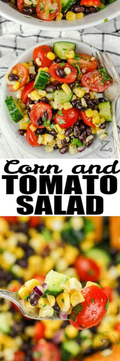 Black Bean Corn Salad (Easy & Fresh!) - Our Zesty Life