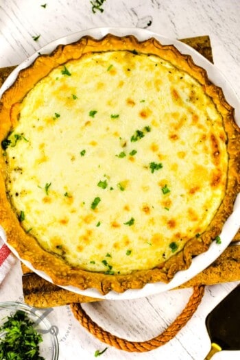 Quiche With Ham OurZestyLife 3 350x525 