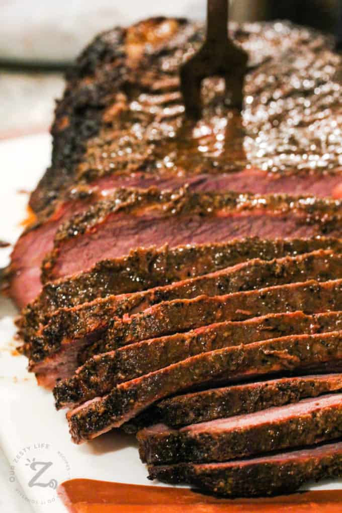  Smoked Beef Brisket Recipe Best Ever - Our Zesty Life