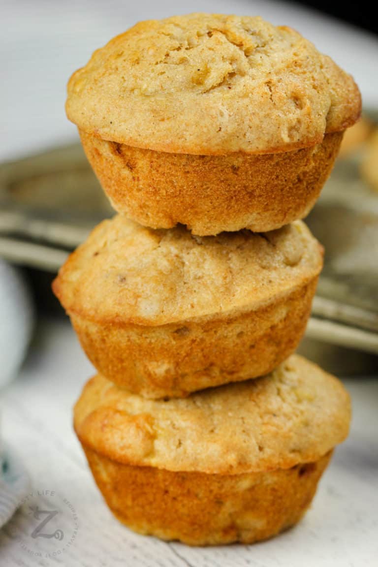 Sourdough Banana Muffins Easy Quick Our Zesty Life