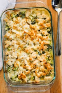 Broccoli Chicken Divan (Quick 15 Min Prep!) - Our Zesty Life