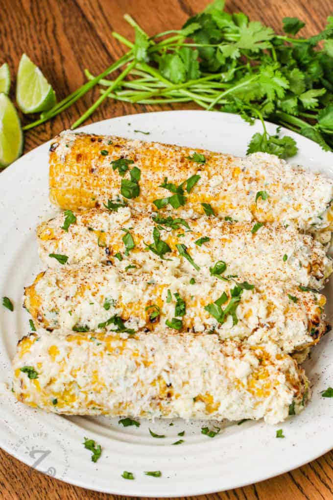 Mexican Street Corn (Elote) - (10 Minute Prep!) - Our Zesty Life
