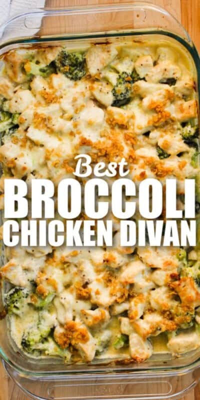 Broccoli Chicken Divan (Quick 15 Min Prep!) - Our Zesty Life