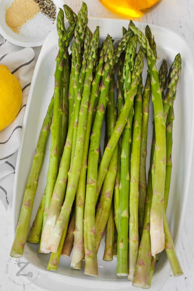 Oven Roasted Asparagus (15 Minute Recipe!) - Our Zesty Life