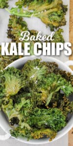 Baked Kale Chips (Crispy 20 Minute Snack Recipe!) - Our Zesty Life