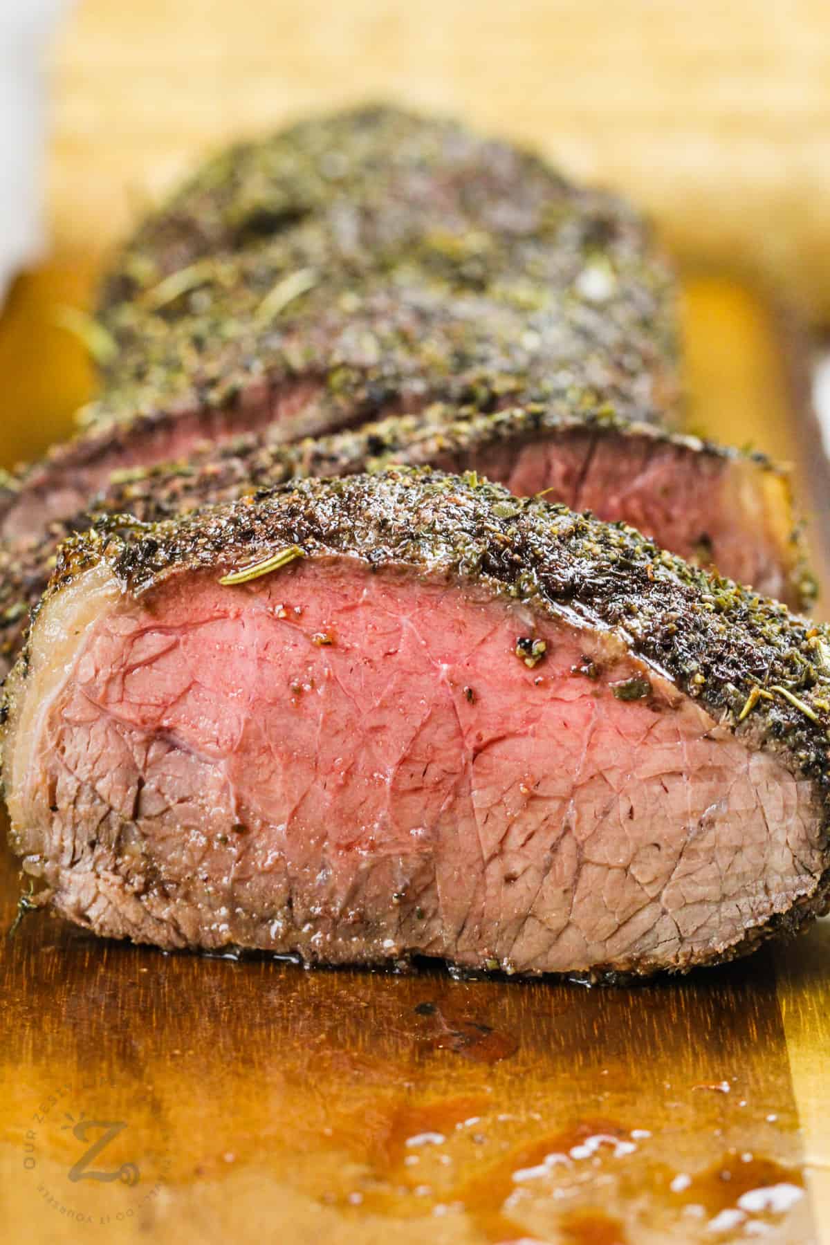 close up of Beef Round Roast
