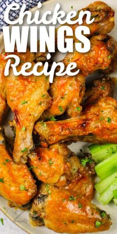 Buffalo Chicken Wings (Quick 5 Minute Prep!) - Our Zesty Life