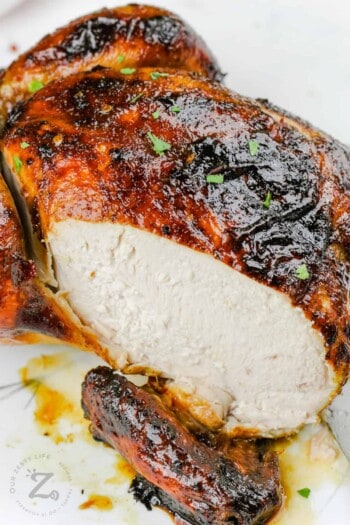 Sweet Chili Roasted Chicken (Easy Recipe!) - Our Zesty Life