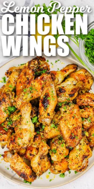 Lemon Pepper Chicken Wings (Zesty, Tangy & Delicious!) - Our Zesty Life