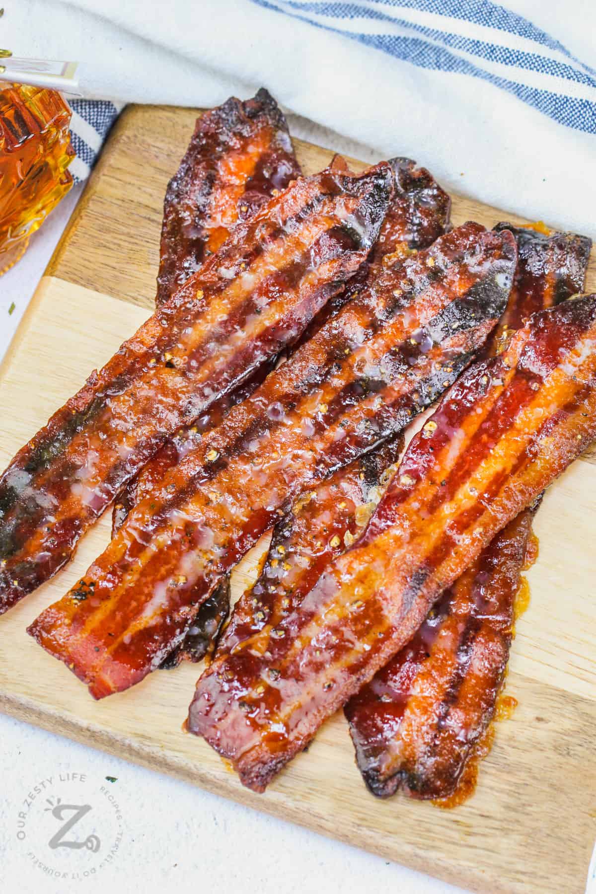 finished Candied Bacon
