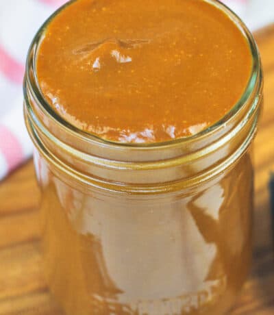 jar of Carolina Gold BBQ Sauce
