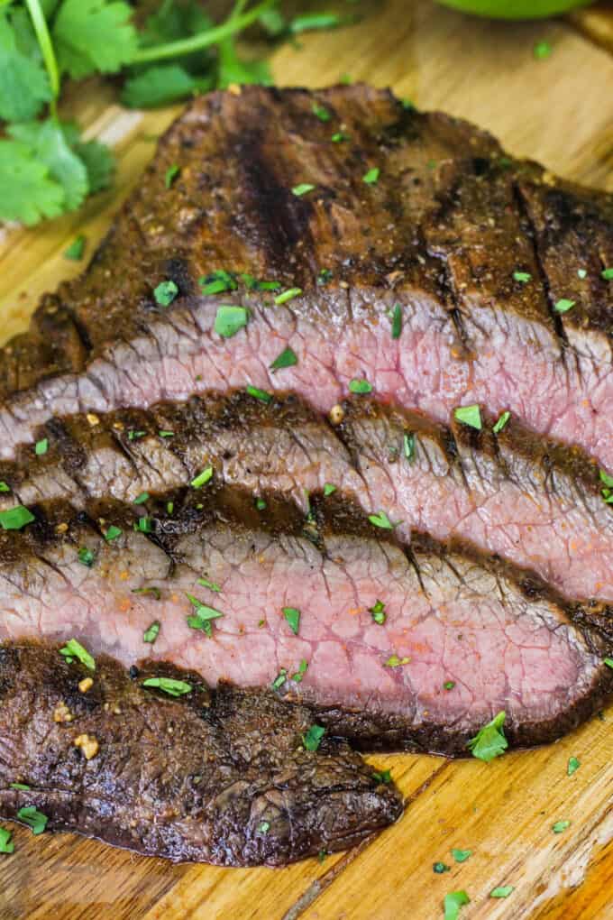 Grilled Flank Steak (Marinated Steak Recipe!) - Our Zesty Life