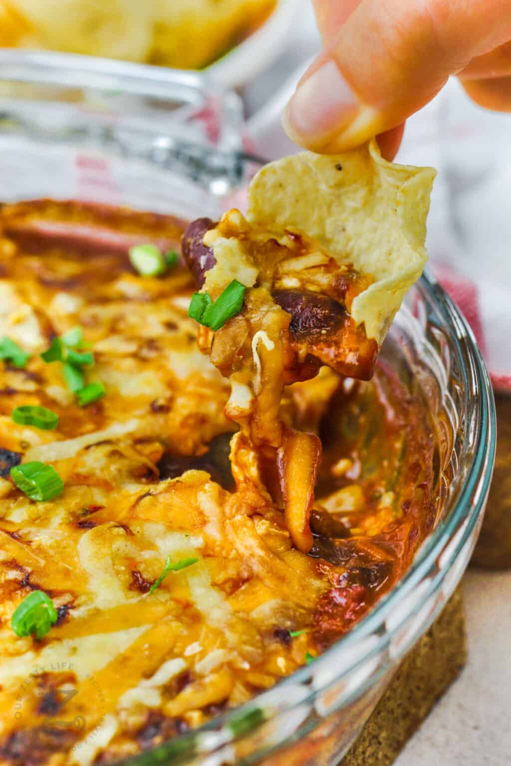 Chili Cream Cheese Dip (With Just 3 Ingredients!) - Our Zesty Life