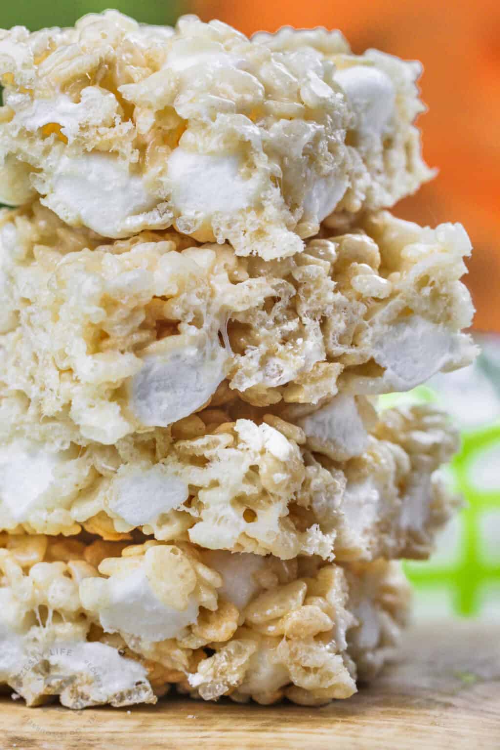 Rice Krispie Squares (4 Ingredients!) Our Zesty Life