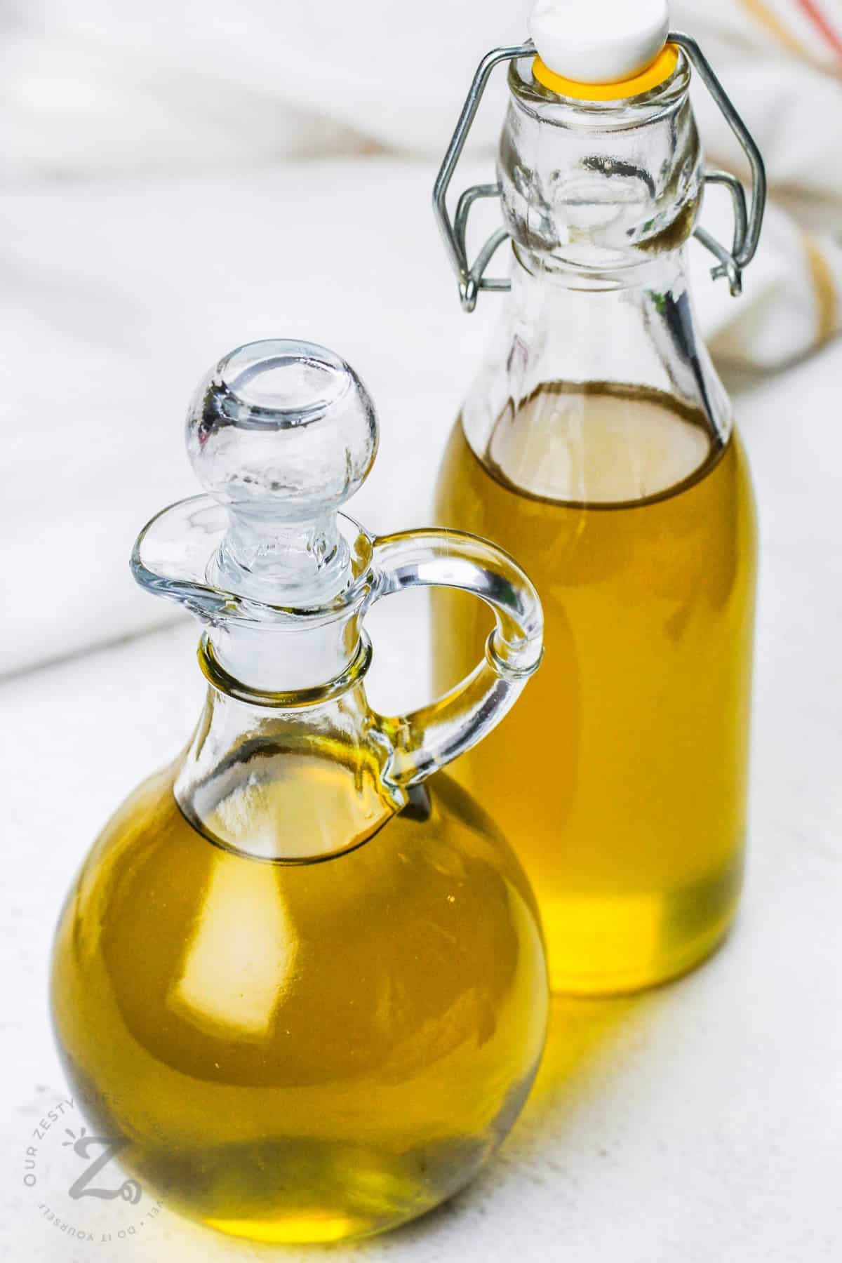 jars of Herb Infused Olive Oil