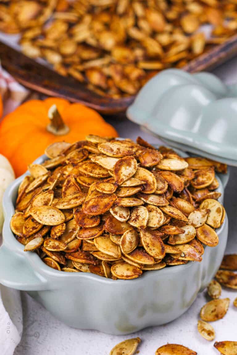 Spiced Pumpkin Seeds - Our Zesty Life