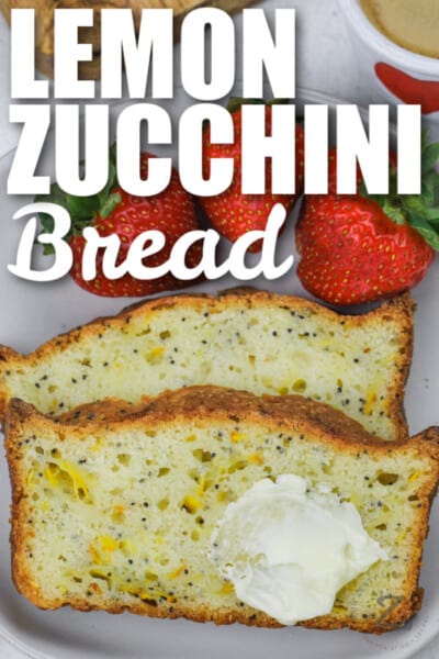 Lemon Zucchini Bread - Our Zesty Life