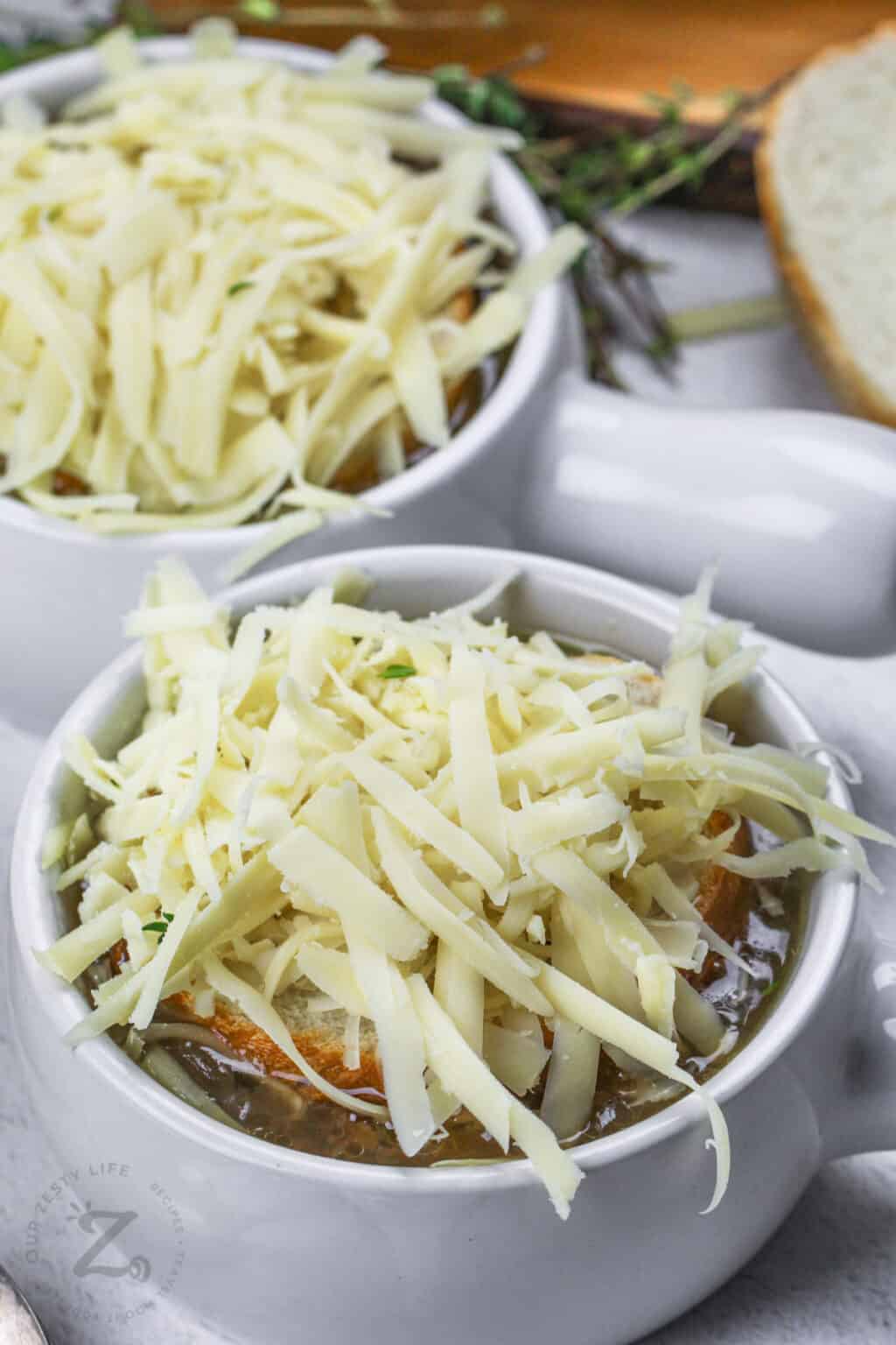 Crockpot French Onion Soup Our Zesty Life