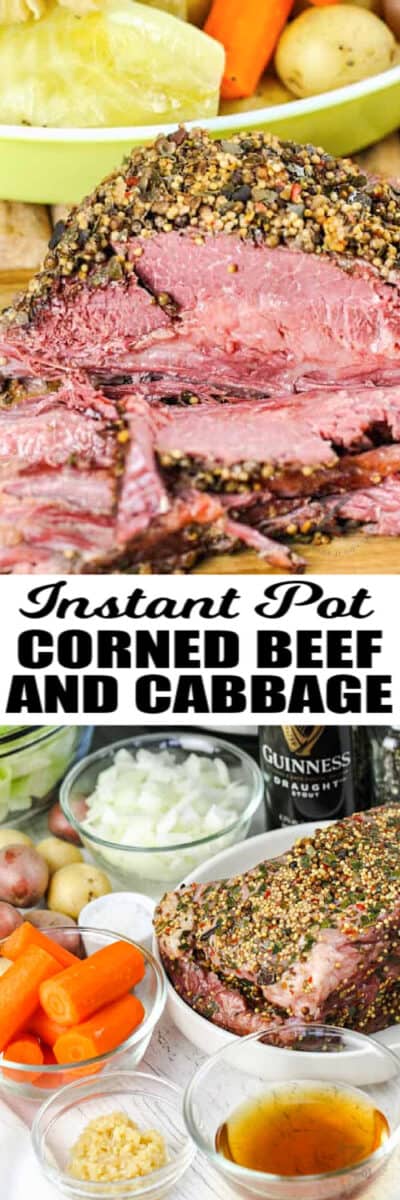 Instant Pot Corned Beef and Cabbage (One Pot!) - Our Zesty Life