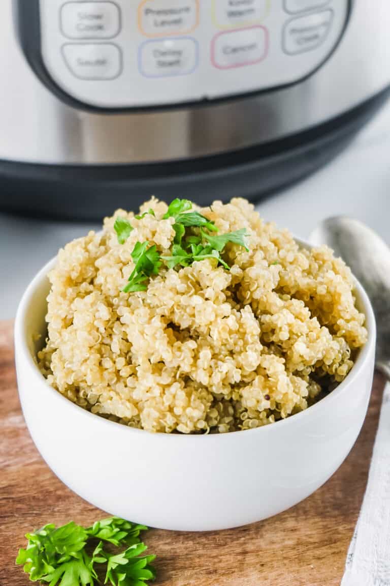 Instant Pot Quinoa (Quick And Easy!) - Our Zesty Life