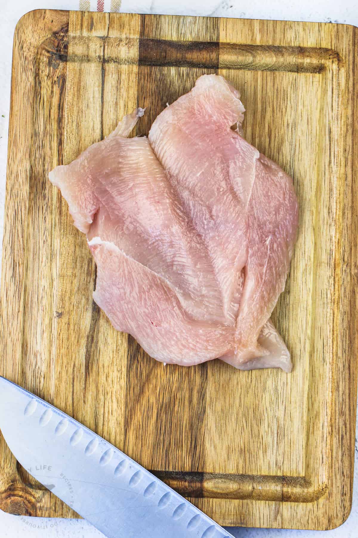 sliced chicken breast to make Lime Chicken