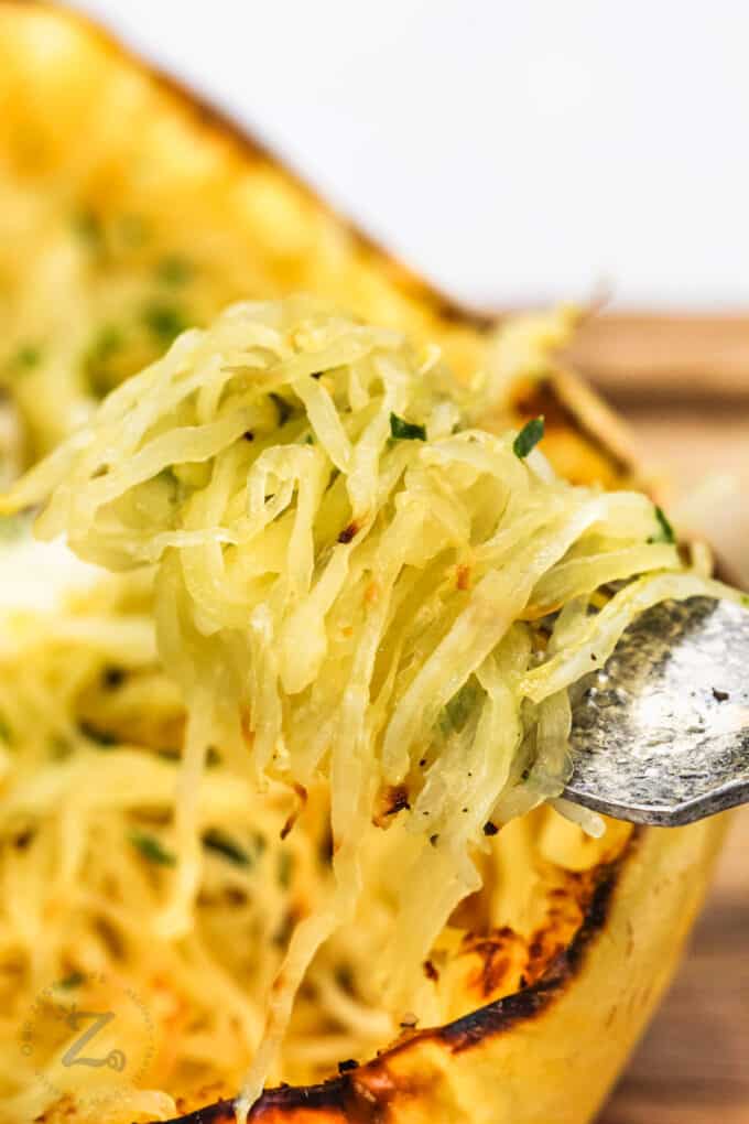 Air Fryer Spaghetti Squash (Just 3 Ingredients!) Our Zesty Life