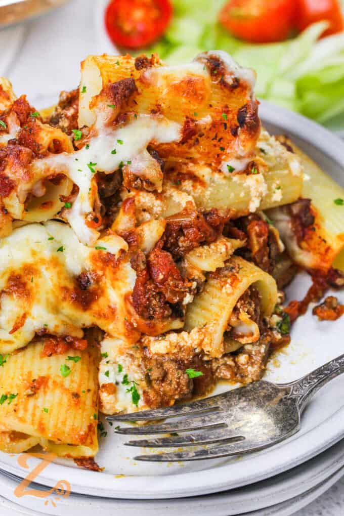 Baked Rigatoni (Easy Ingredients & Prep!) - Our Zesty Life
