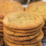 stack of Ginger Cookies