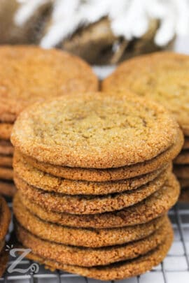 stack of Ginger Cookies