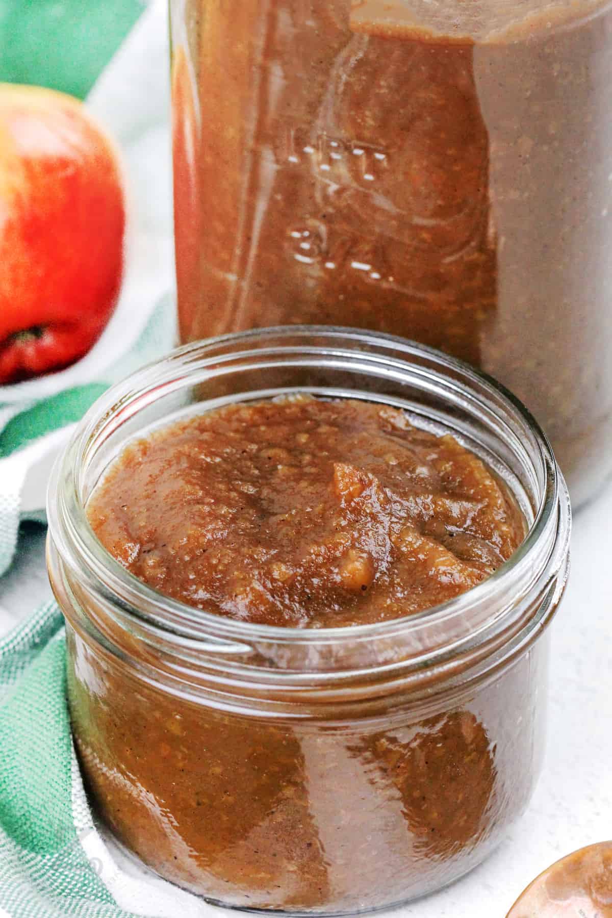 plated Apple Butter