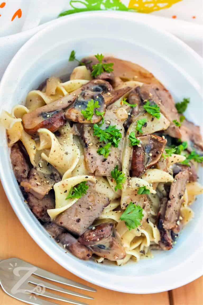 Beef Stroganoff (Easy And Creamy!) - Our Zesty Life