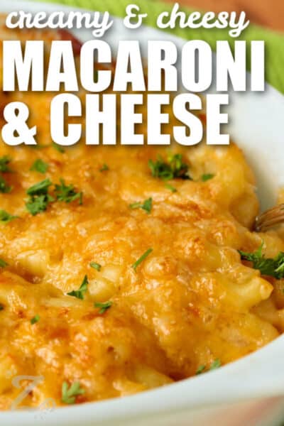 Baked Macaroni and Cheese Recipe - Our Zesty Life