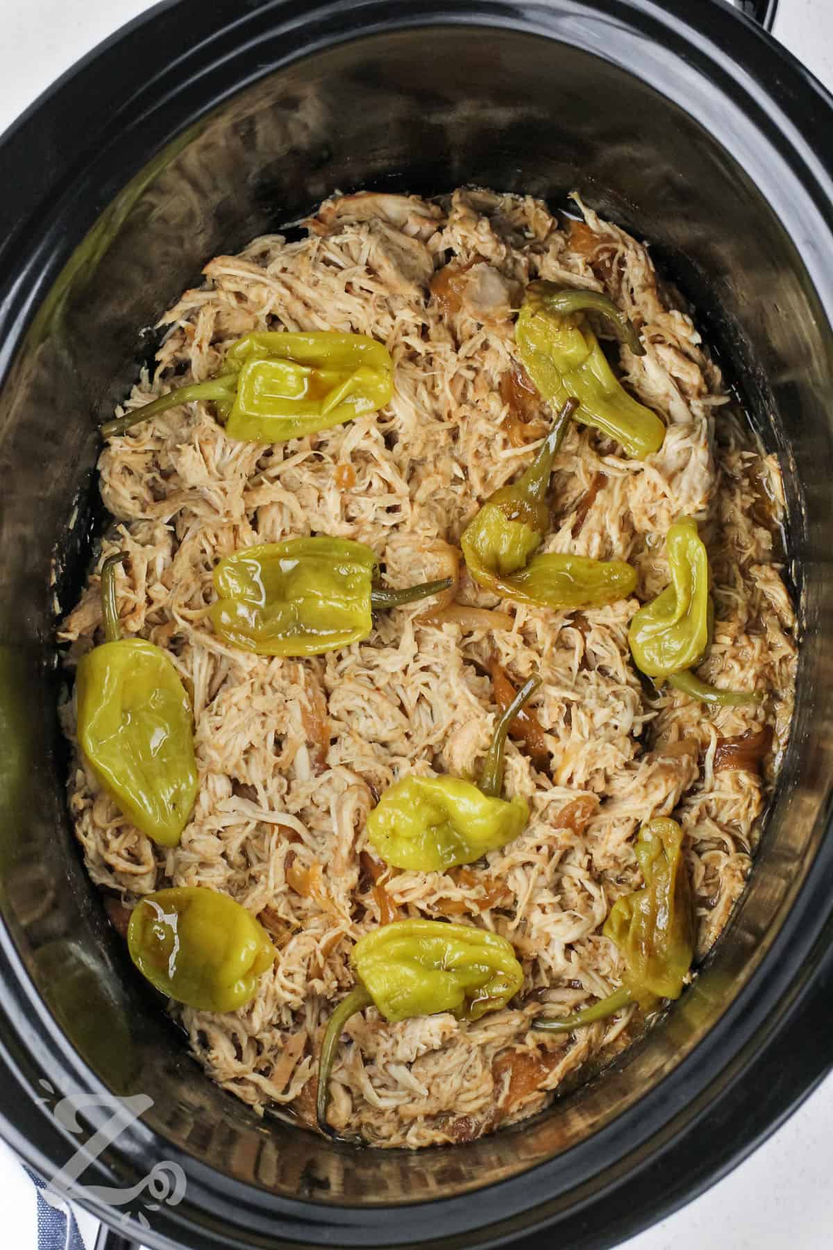 Mississippi Chicken in the crock pot