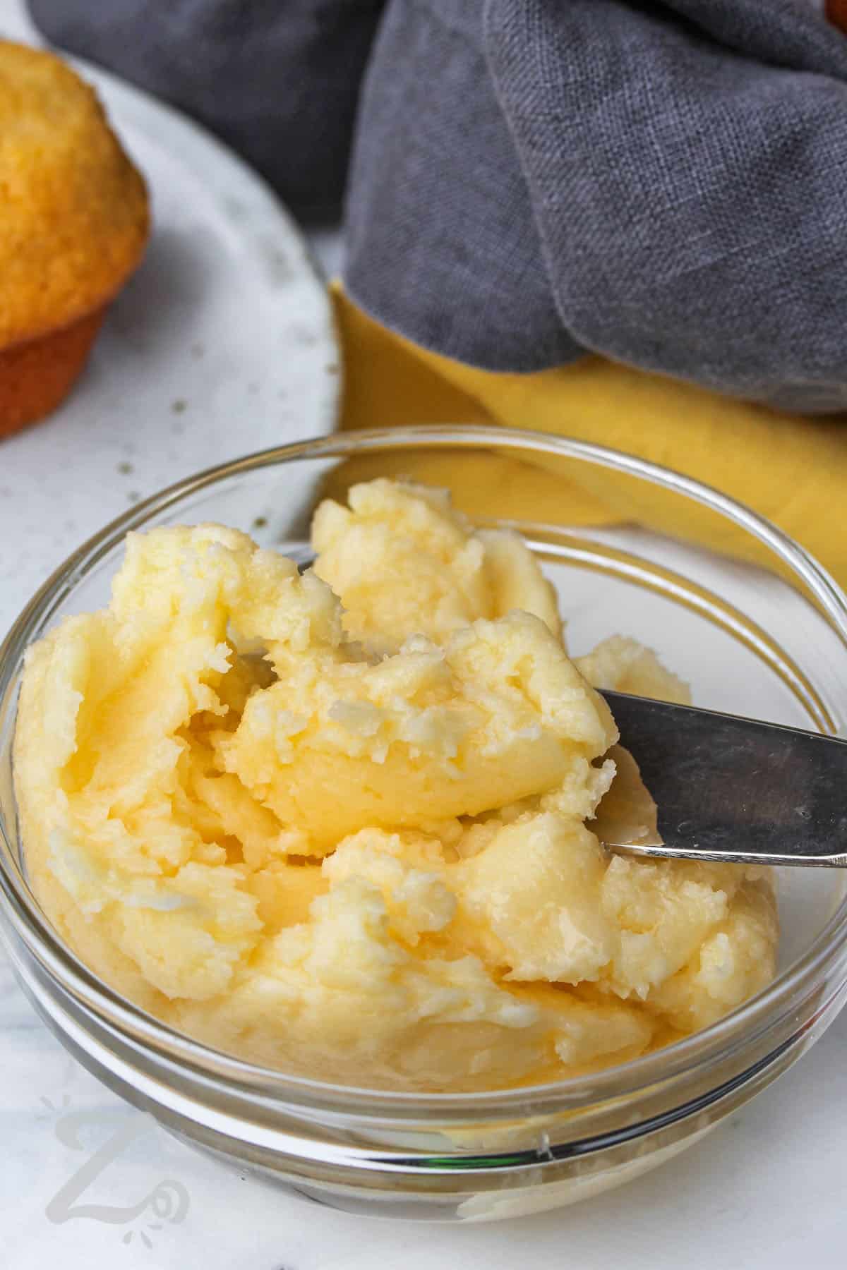 Honey Butter in a bowl