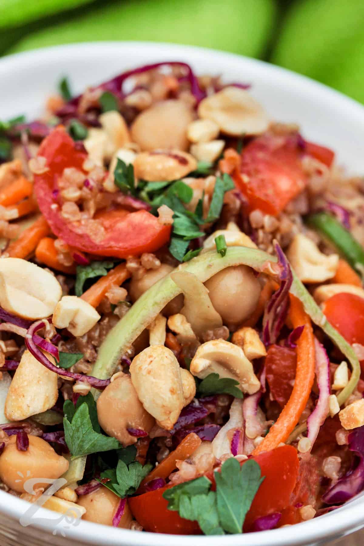 bowl of Thai Quinoa Salad