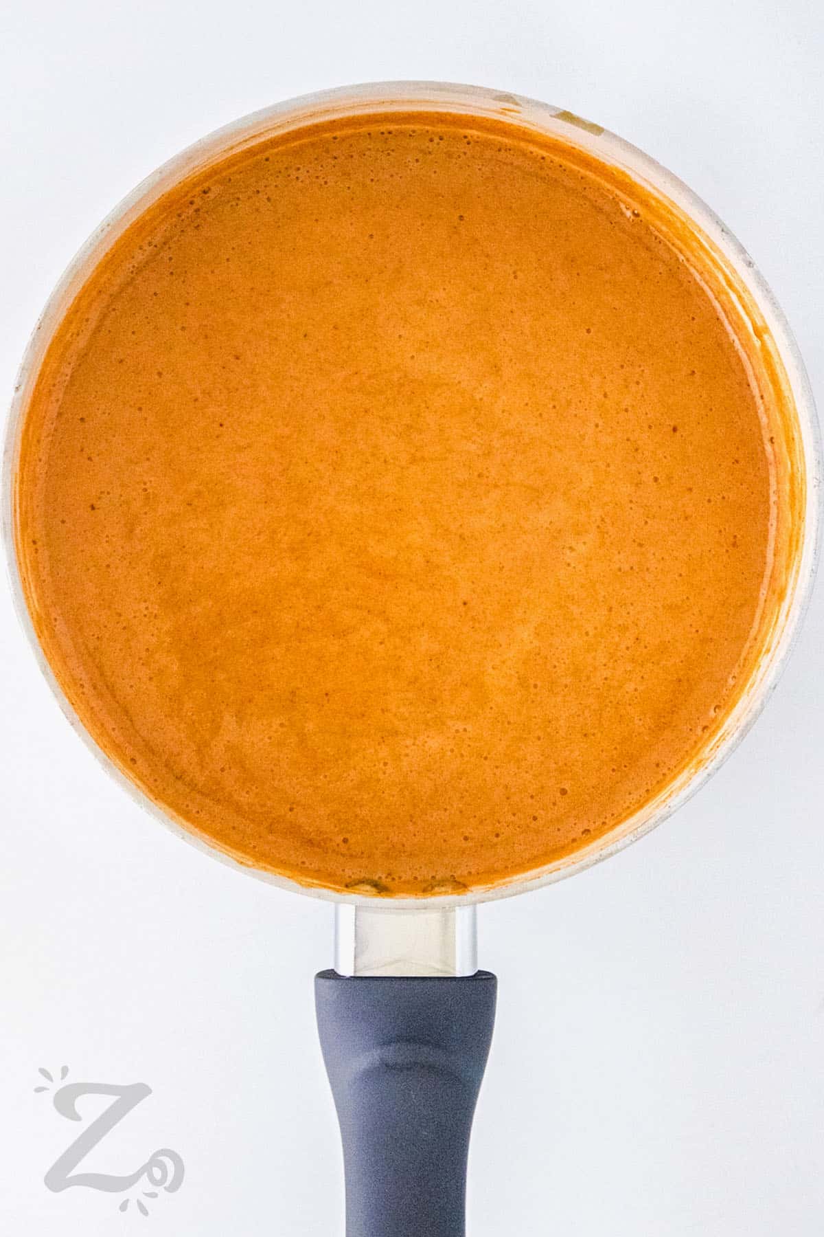 Pumpkin Spice Syrup in a pot