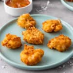Coconut Shrimp on a plate