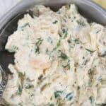 horizontal smoked trout dip