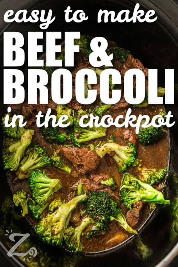 Slow cooker beef and broccoli delivers classic takeout flavor right from your own kitchen. It uses simple ingredients like beef, garlic, onion, and soy sauce to build a rich, savory flavor. The slow cooking process makes the beef tender and juicy while the sauce thickens beautifully. It is perfect for busy nights when you want something easy and filling. Cook it for dinner and enjoy a restaurant-style meal at home. #ourzestylife easy to make Slow Cooker Beef and Broccoli with writing